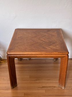 MCM Oak side table