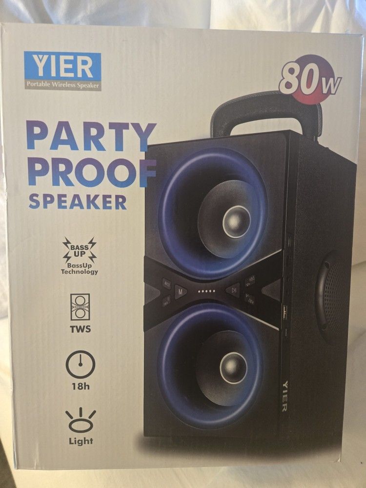 Yier Party Proof 80w Speaker