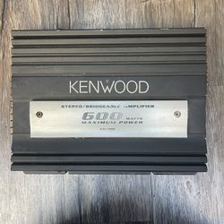 Kenwood Stereo Bridgeable Amplifier 