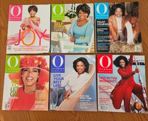 6 Oprah Magazines PREMIER EDITION MAY-JUNE 2000 plus 5 more in description
