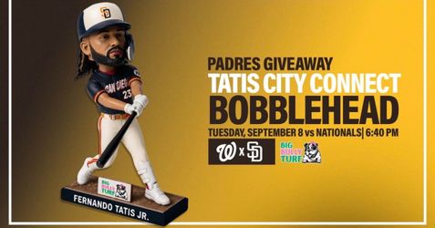 2026 Fernando Tatis Bobblehead Giveawau