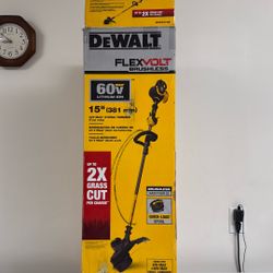 Dewalt Flex volt 60V String Trimmer 15 in. DCST970B