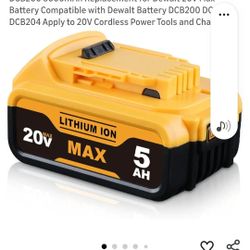 20 V Lithium Ion Max 5AH