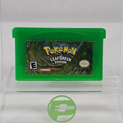 Pokemon LeafGreen Version (Nintendo GameBoy Advance, 2004) Cartridge Only