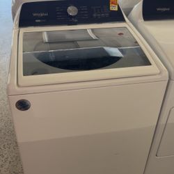 ‼️$749.99‼️ A Whirlpool Top Loader Washer And Dryer Set With A 2 In 1 Removable Agitator 
