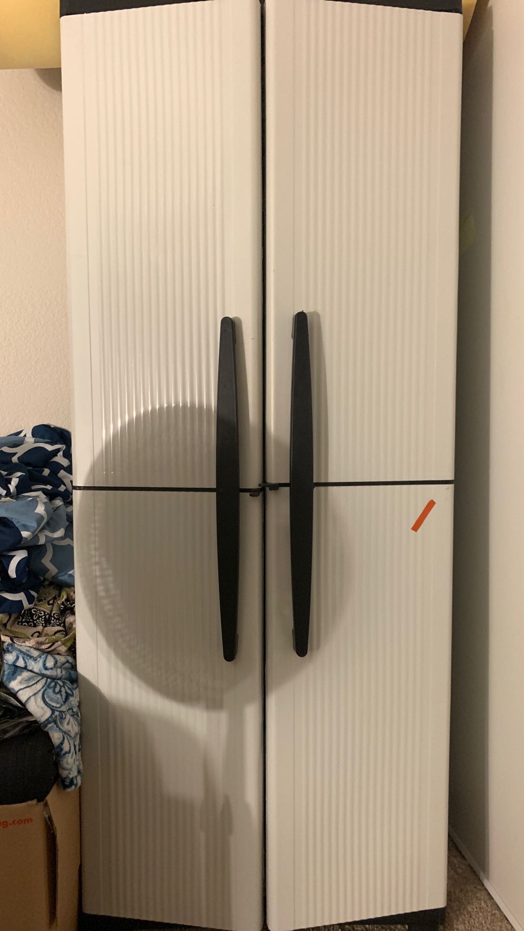 Tough Plastic Cupboard/Cloth shelf [Should pickup]