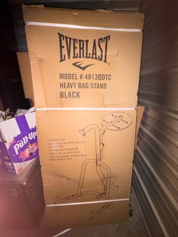 Everlast Heavy Bag and Stand