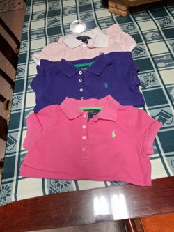 Girls..shirts Size 6..Polo..pink..https://offerup.com/redirect/?o=bHQucGluaw== ..purple