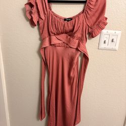 Rich Pink Spring Dress