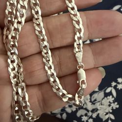 Real 925 Sterling Silver chain necklace