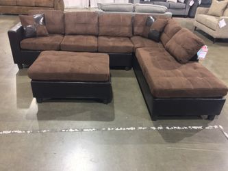 Sectional with Free Ottoman Sale