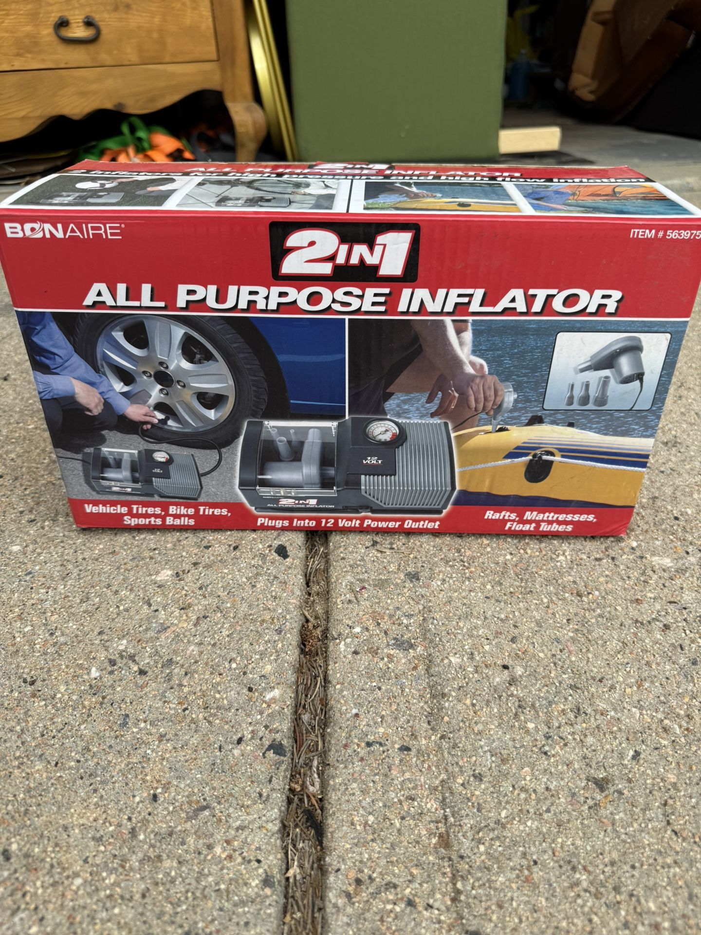 BonAire 2-in-1 All Purpose Inflator # 563975