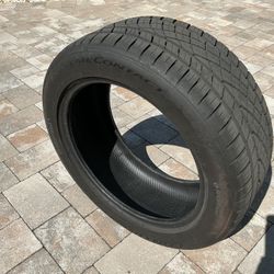 Continental Extreme Contact 255/45 ZR 18 XL Tire, Like New