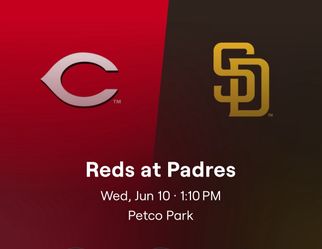 Padres tickets x2