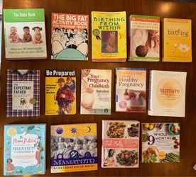 21 Pregnancy Related Books sold as a bundle