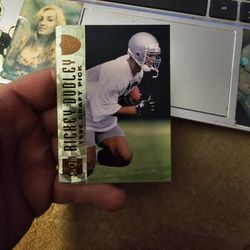 Rickey Dudley Football Card