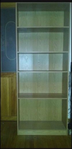 Bookcase size length 72 inches width 28 inches depth 12 inches