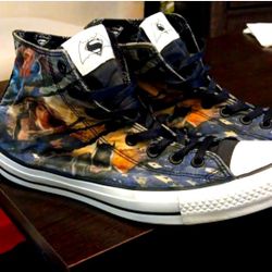 DC COMICS JUSTICE LEAGUE CONVERSE ALL STARS SZ 11.5