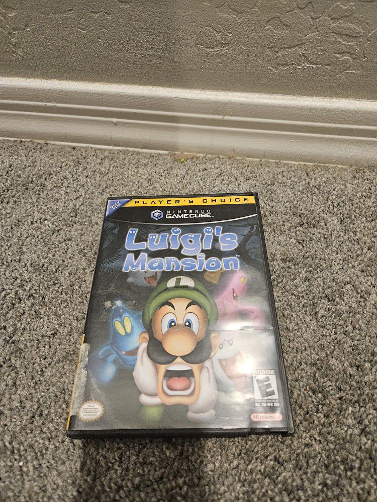 Luigis Mansion Nintendo GameCube CIB