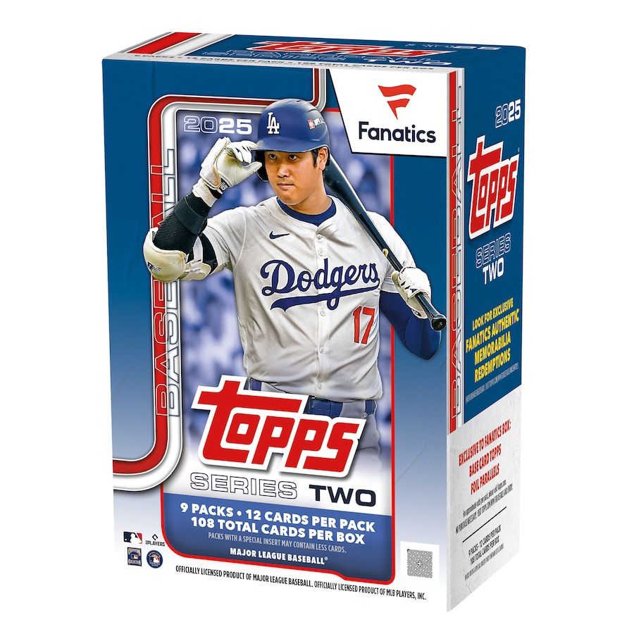 2025 Topps Baseball Series 2 Factory Sealed Fanatics Exclusive