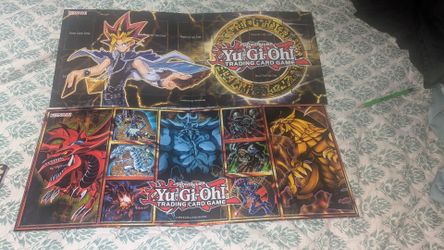 Yu gi oh card game play mats