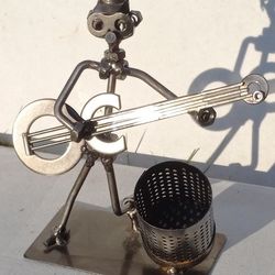 Guitar Player Nuts And Bolts Muscian