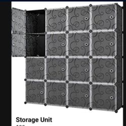 Black Organizer W No Doors