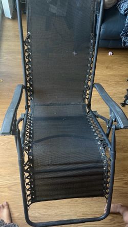 Set of 2 Relaxing Recliners Patio Chairs Adjustable Steel Mesh Zero Gravity Lounge Chair Beach Chairs