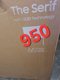 SAMSUNG 65"INCH QLED 4K THE SERIF QN65LS01D