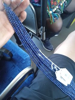 Lapis lazuli beads knecklace