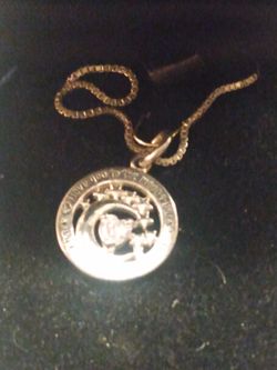 Sterling 925 "I Love You To The Moon And Back" Charm With Necklace