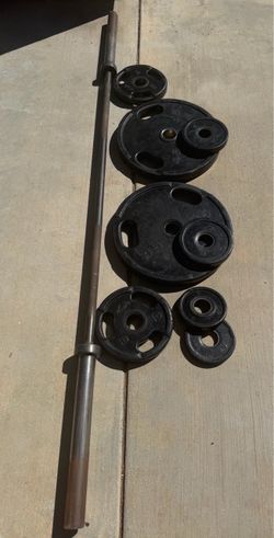Barbell and Plates