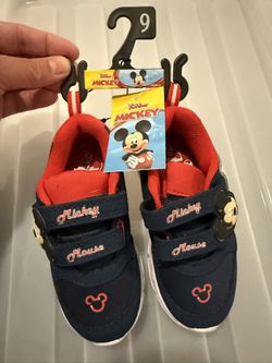 Brand New Mickie Mouse Children’s Shoes Size 9