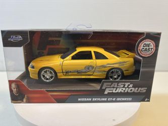 1995 Nissan Skyline GT-R Diecast Model Car: 1/32 Scale, New In the Box By Jada