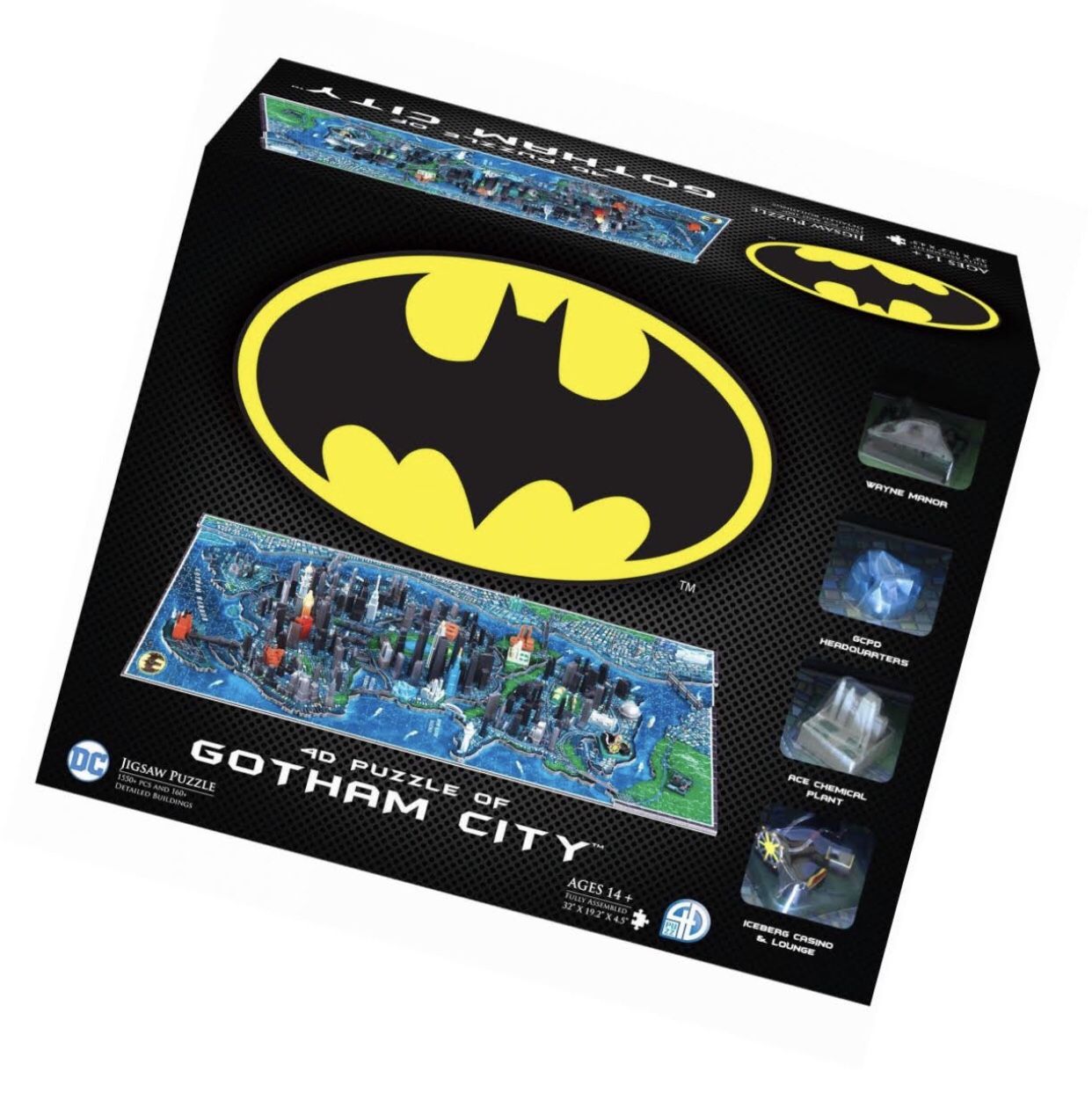 4D Gotham City Puzzle