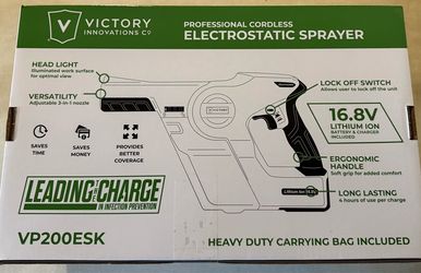 Victory Innovations VP200ESK Cordless Electrostatic Sprayer