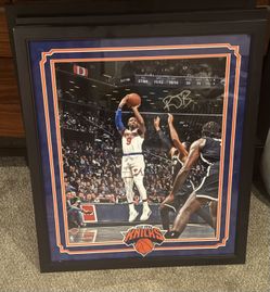 RJ Barrett autographed framed 16 x 20 picture Fanatics authenticated
