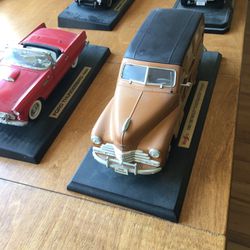 Set Of 4 Metal Collectable Cars