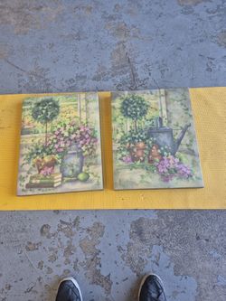 Wall Art Set Of 2  15x20