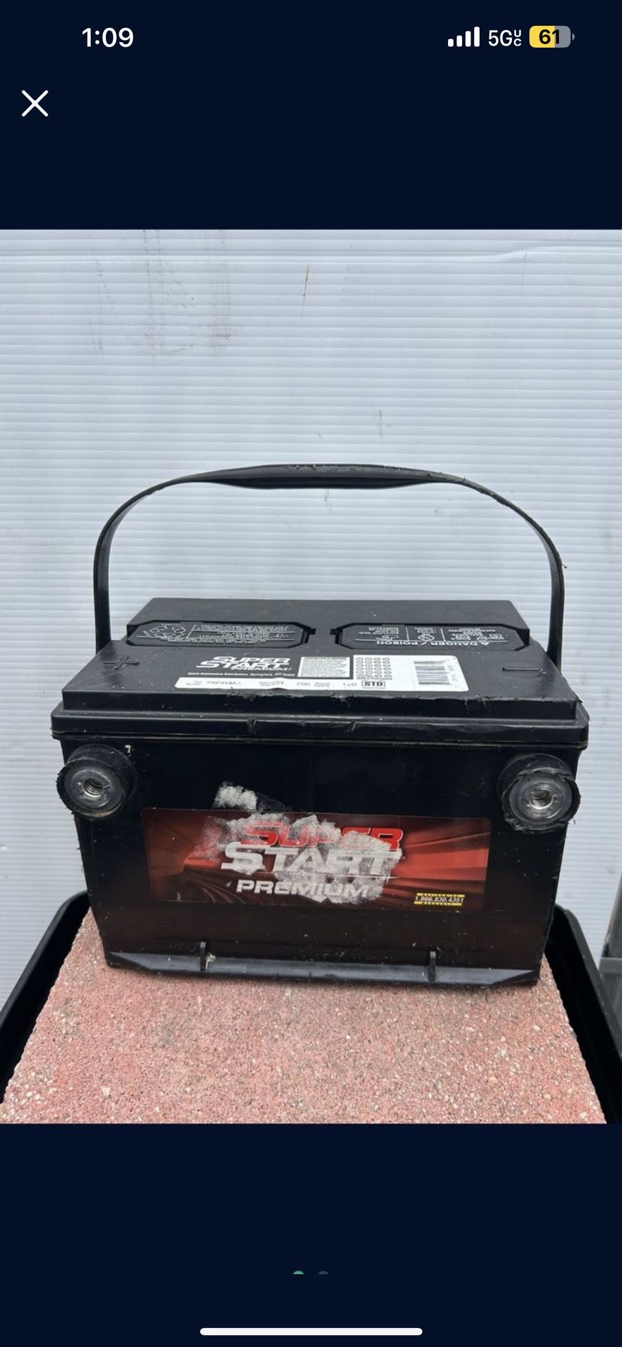 Chevy Truck Car Battery Size 78 $60 With Your Old Battery