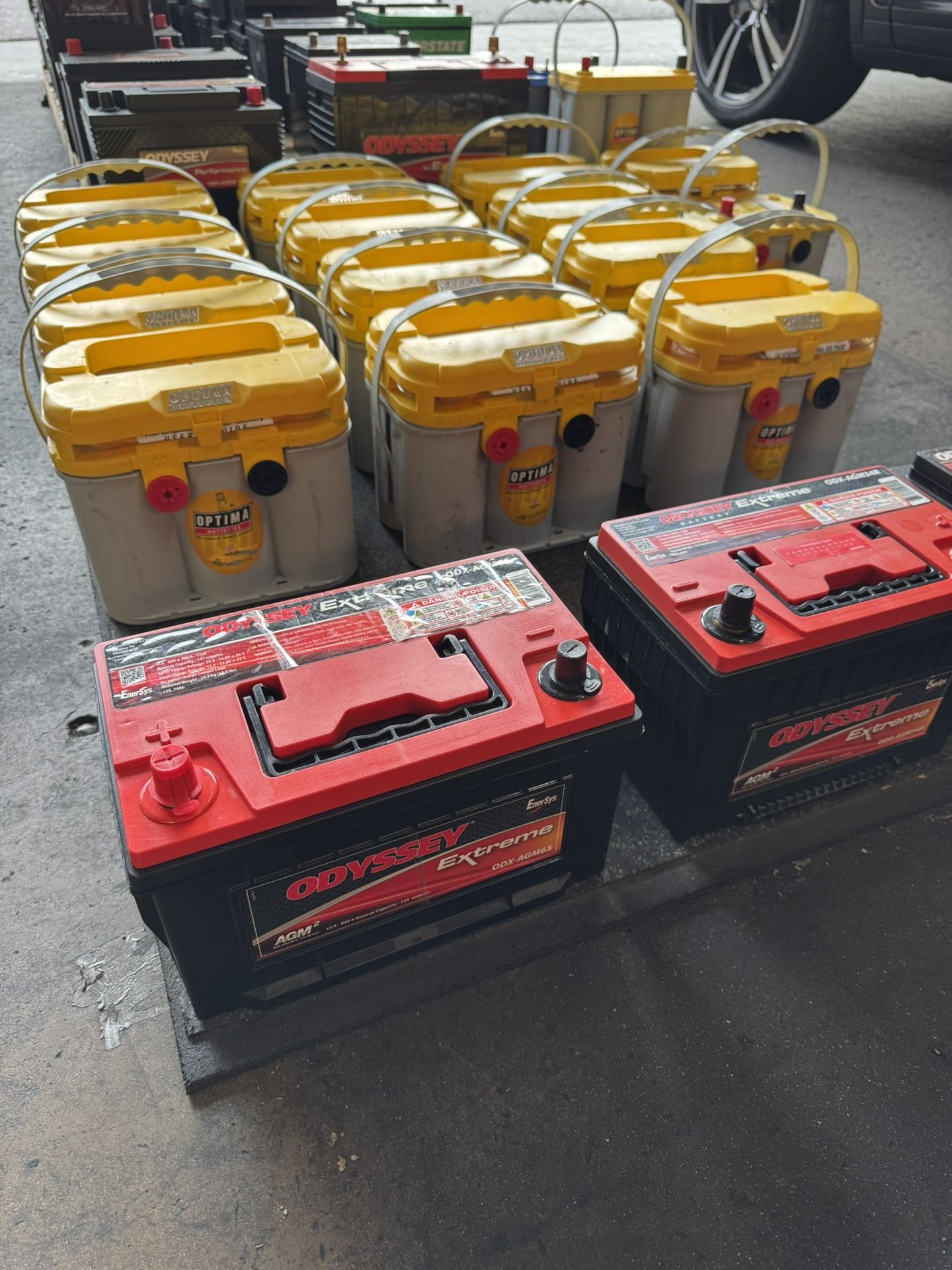 OPTIMA Batteries OPT8014-045 8014-045 D34/78 Yellow Top Dual Purpose car truck Battery. Bateria Para Carro o Camioneta Model 34 78 Universal with Top