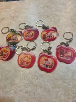 Hello kitty keychains