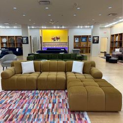 Modern Sofa Ottoman In Stock 