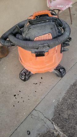 RIDGID wet/dry shop vacuum!