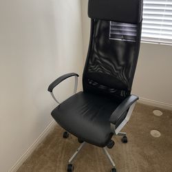 Ikea Leather Office Chair