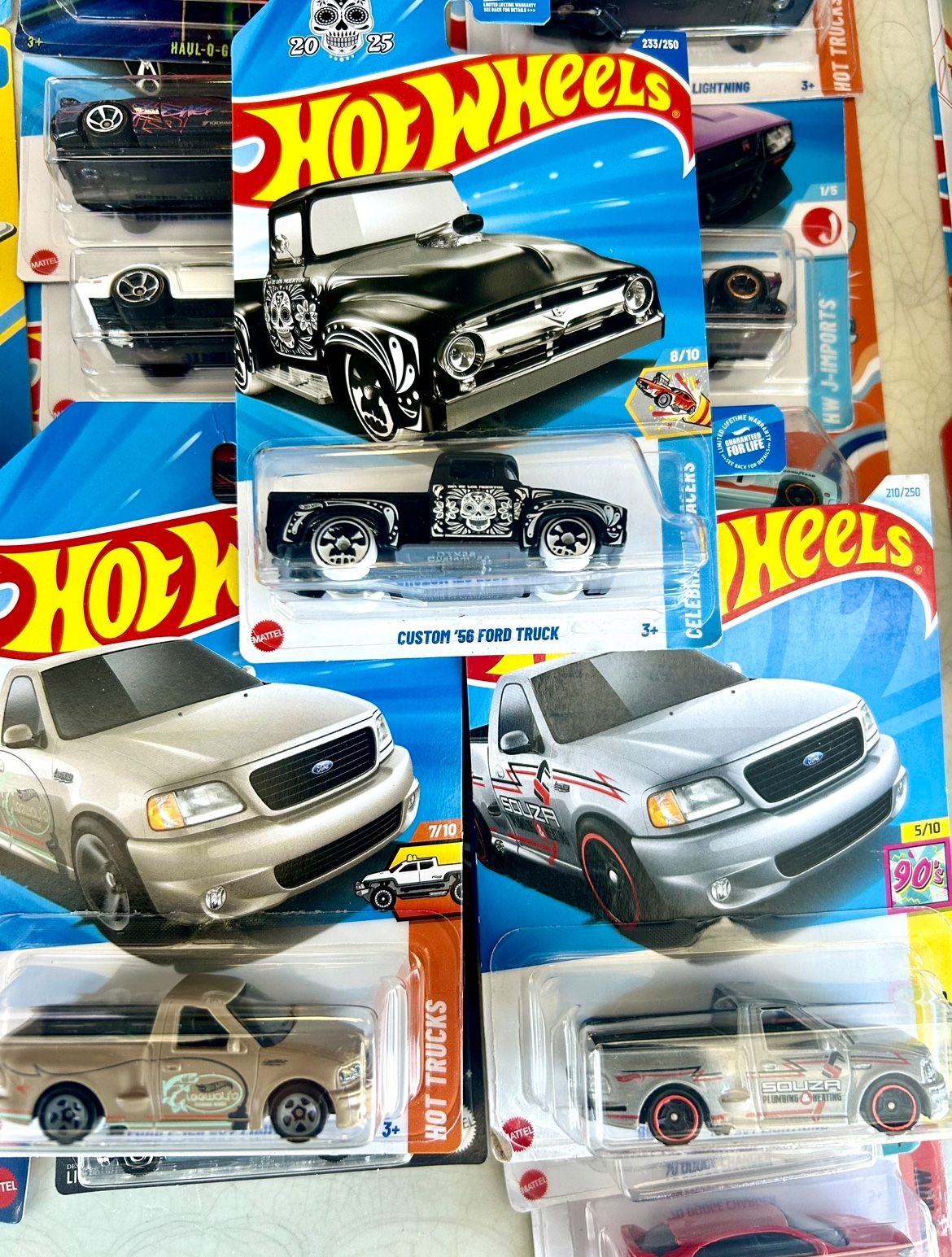 Hotwheels Ford Truck Bundle Of 3