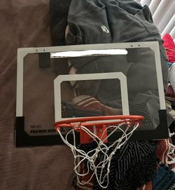 Mini basketball hoop