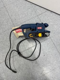 Riobi belt sander