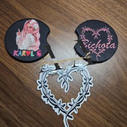 Karol G Car Coasters Sticker 