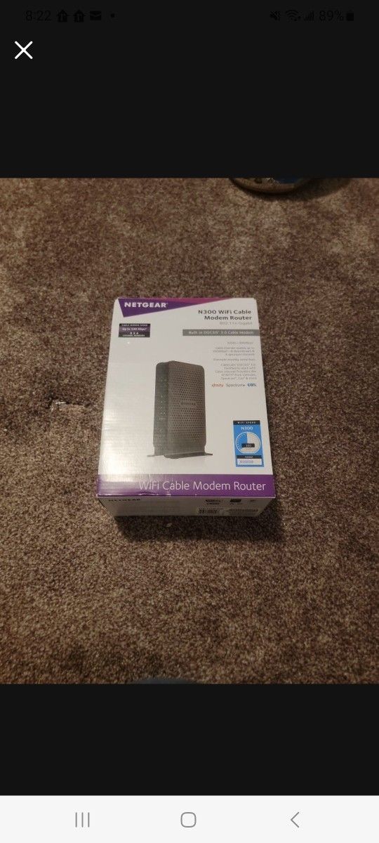 Wifi Cable Modem Router